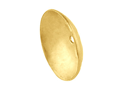 Casquillas 605 De Oro Amarillo De 9ct De 4 Mm, Paquete De 6, 100 Oro Reciclado