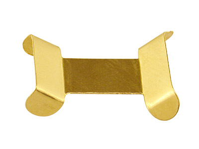 Clip Reductor De Oro Amarillo De 9 Ct Tamaño 11, 4 X 12 MM