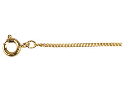 Cadena Chapada En Oro De 1,2 Mm, 1845 Cm