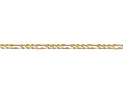 Cadena 1/3 Eslabon, 0,85 Mm, 45 Cm, Oro Amarillo 18k - Imagen Estandar - 3
