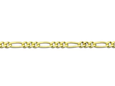 Cadena 1/3 Eslabones, 1,3 Mm, 45 Cm, Oro Amarillo 18k - Imagen Estandar - 3