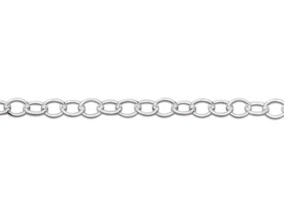 St Sil 1.7mm Trace Chain 22